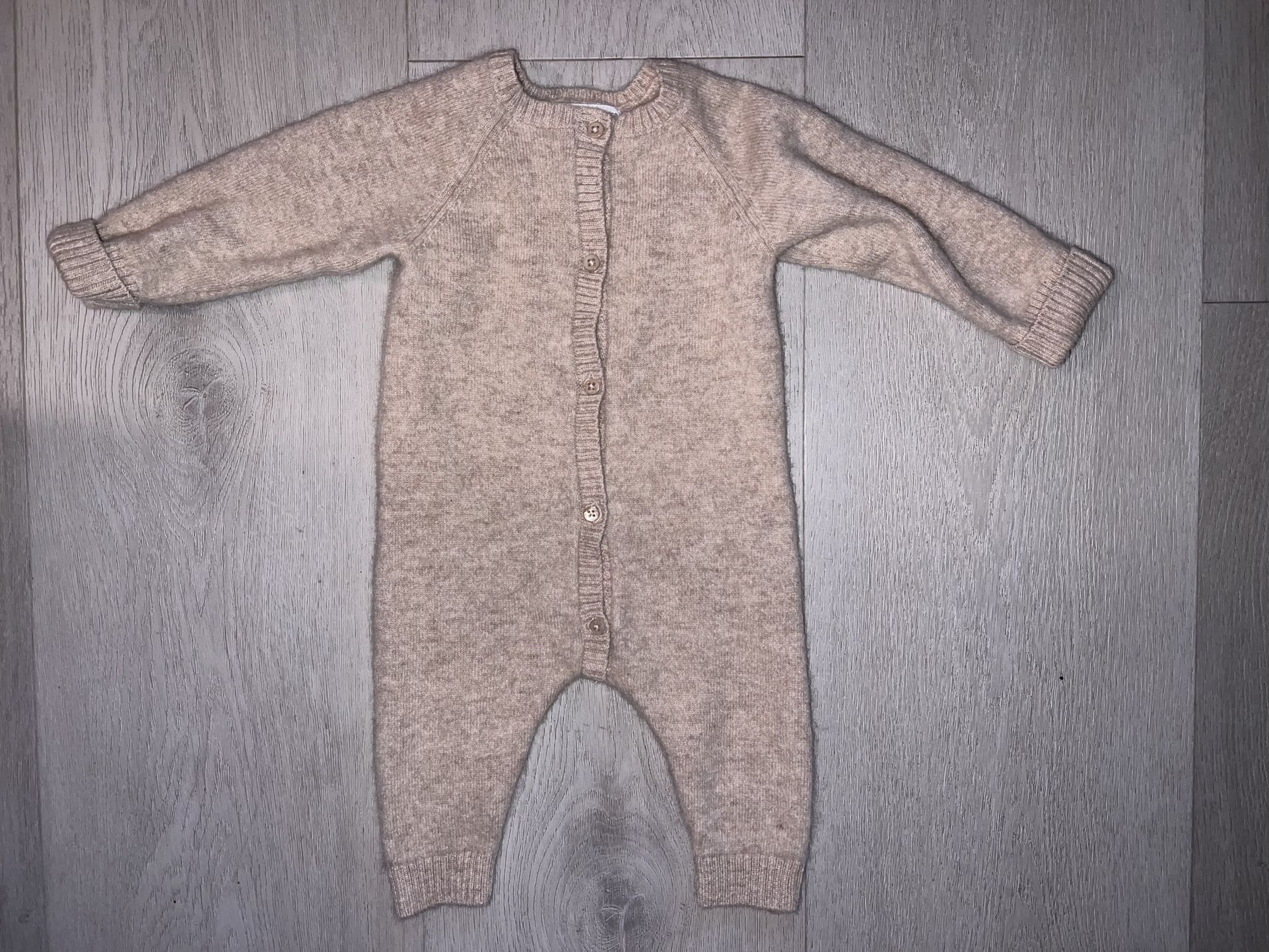 Zara 3-6 Months Fleece One Piece Suit