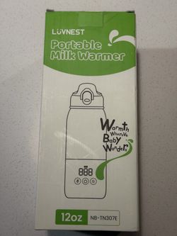 LuvNest Portable Milk Warmer 12oz NB-TN307E