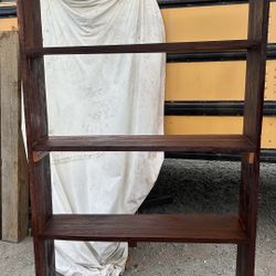 New handcrafted Pure walnut wood bookcase bookshelf storage shelf L42”*D11”*H79”(address in description  👇delivery 🚚 available within 15 miles with 