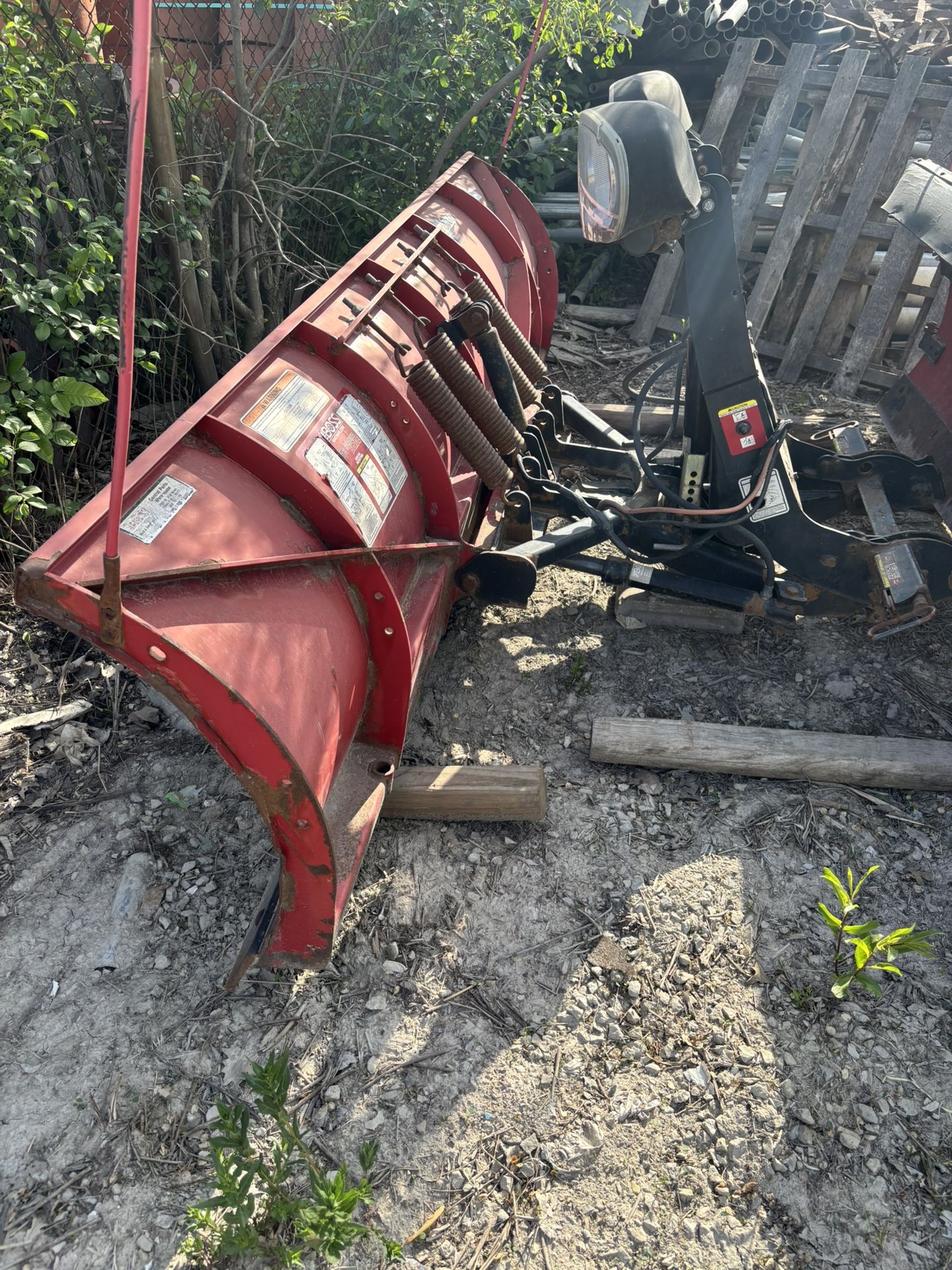 Boss RT3 Straight Blade Snow Plow 8’6”