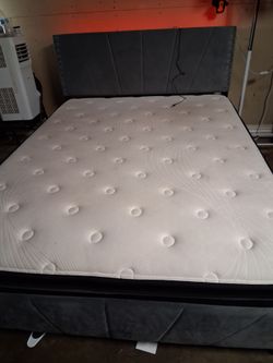 Queen bed frame