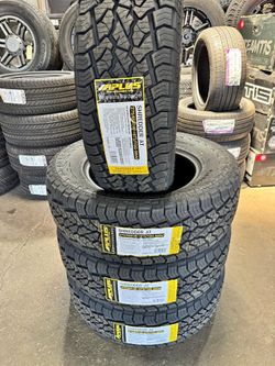275/65R18 AT $540 CASH OUT THE DOOR All Terrain Tires installed (4) New 50,000 Mile Warranty-