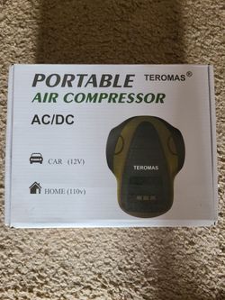 Portable Teromas Air Compressor AC/DC