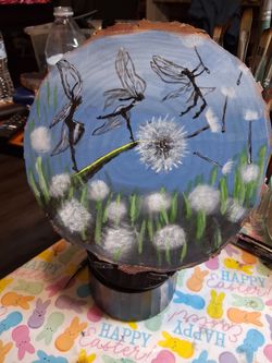 Hand painted wall pictures