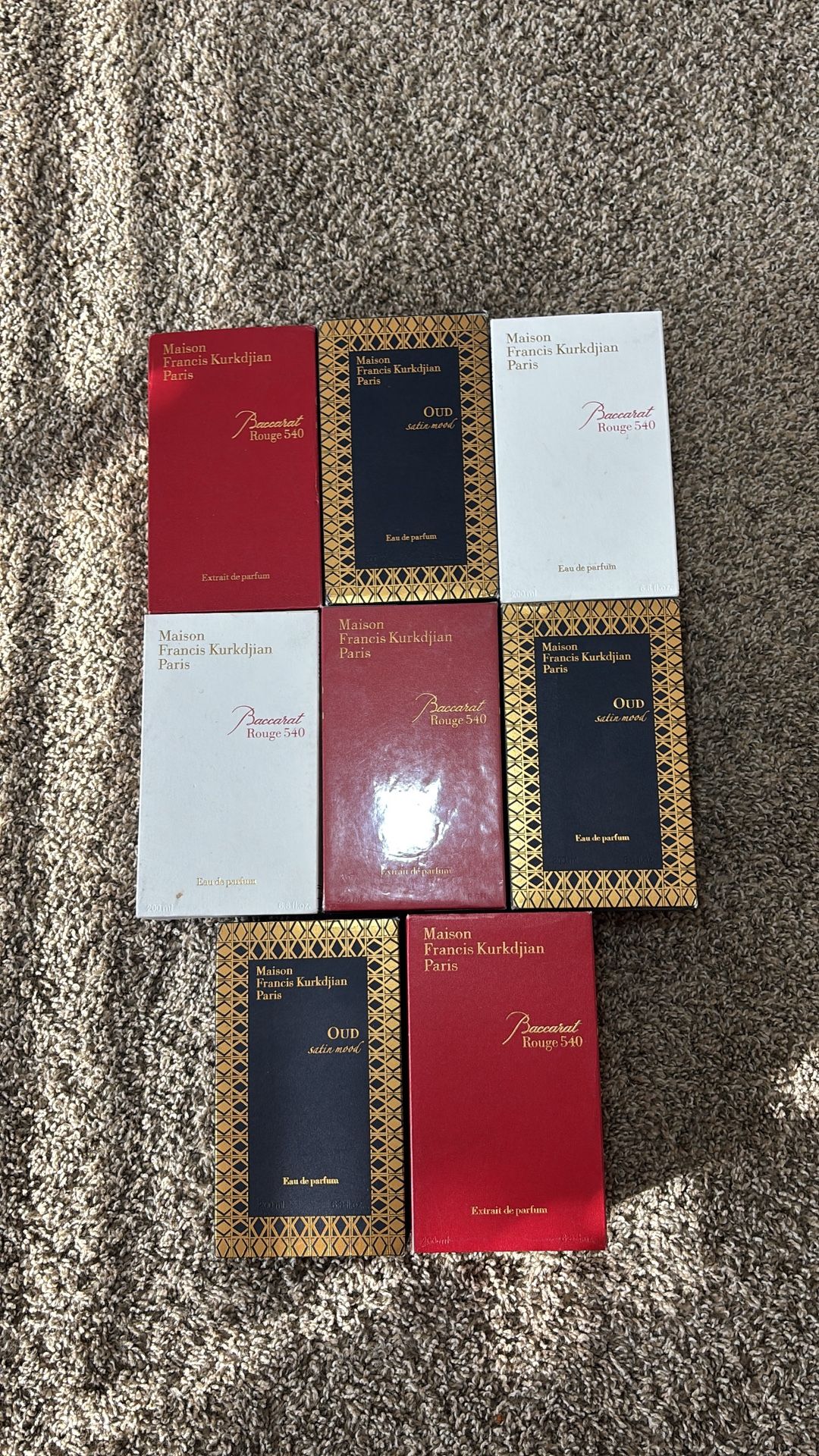 Baccarat Satin And Rouge 540 200ml