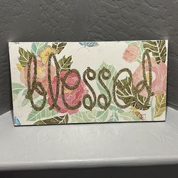 Blessed sign