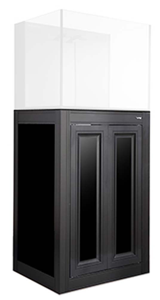Innovative Marine APS Cabinet Stand with Matte Black Finish for Lagoon 25 and Fusion 40 Aquariums (Stand Only)