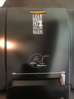 Gorge Foreman grilling machine