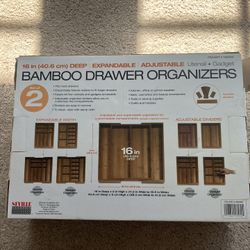 Bamboo Draw Organizer