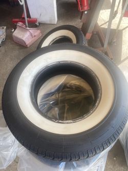 Coker Classic radial whitewall tires