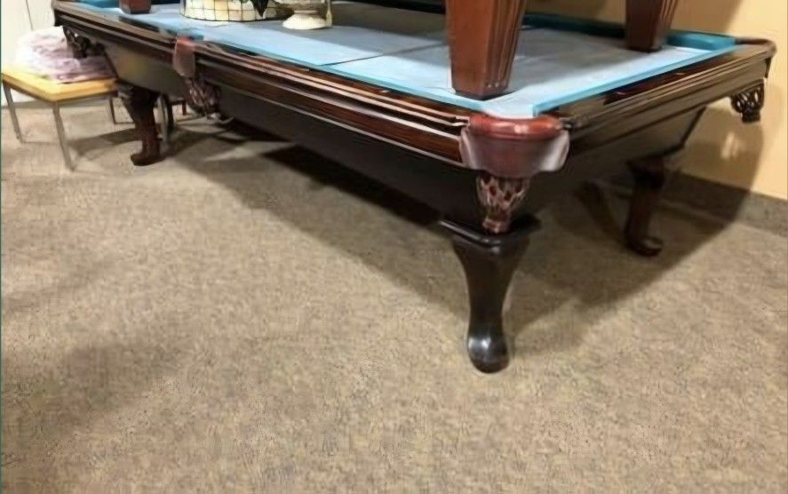 💥💥💥9 FT AMF HIGHLAND PREOWNED CHERRY POOL TABLE 💥💥💥