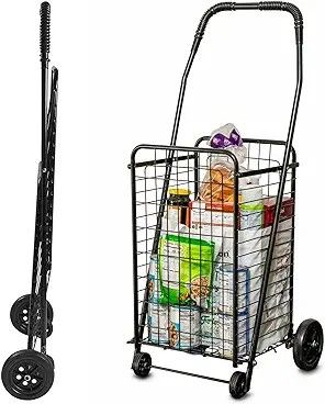 Rolling Grocery Basket