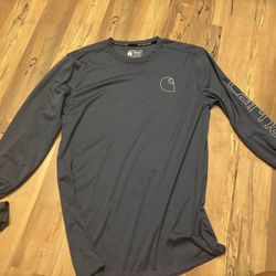 New Carhartt Long Sleeve Drifit Shirt Size Men Small 