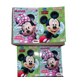Lot Of 36 Mickey & Mini Mouse Coloring Books