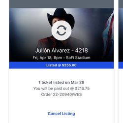 Julion Alvarez 4/18