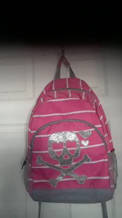 Pink backpack