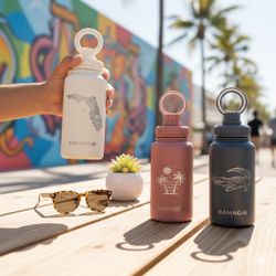 24 oz insulated water bottle ❄️☀️