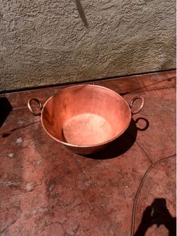Authentic  Copper Cazo 27.5”