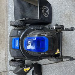 Kobalt 80v lawnmower and weed eater
