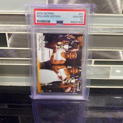 William Sisters 2003 Netpro Psa 10