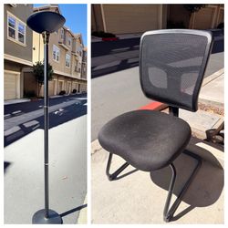 FREE Office Chair & Floor Lamp