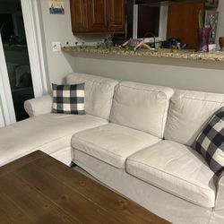 IKEA Ektorp Sofa with Chaise