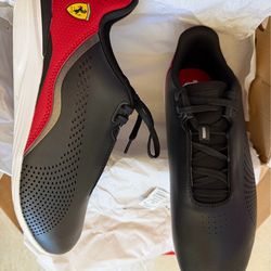 PUMA Drift Cat Decima x Scuderia Ferrari Red black white size 9.5 New