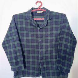 VTG LL Bean Flannel Shirt Men's XL tall
