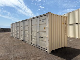 40 FOOT NEW 1-TRIP HC MULTI DOOR CONTAINER STD SHED,STORAGE,SHIPPING,CONEX,PORTABLE STORAGE