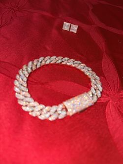 Earrings and bracelet
