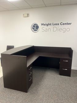 Office reception desk