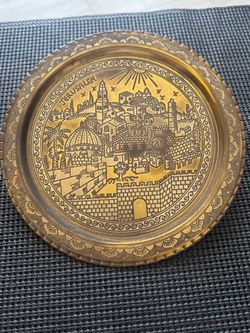 Brass plate Hand made