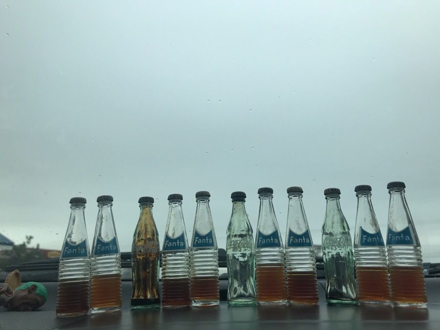 Vintage Miniature Soda Bottles
