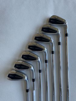 2025 TaylorMade Qi Iron Set 5-AW with Upgraded True Temper Elevate MPH Stiff Shafts