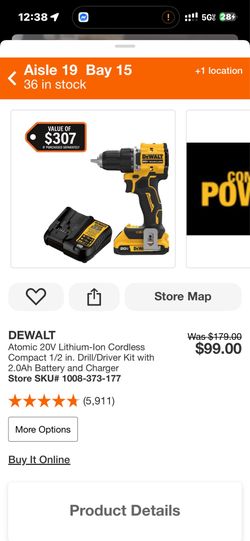 Dewalt drill