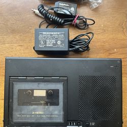 Marantz PMD 221 Professional Portable Cassette Tape Deck Recorder Player 