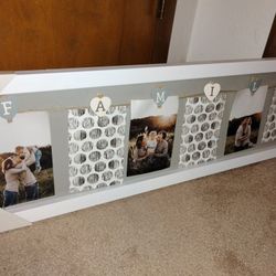 Family Wall Picture Frame! 29 1/2" x 9 1/2" Brand New!