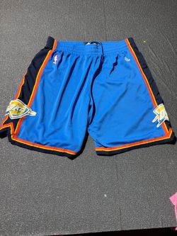 ADIDAS SHORTS NBA BASKETBALL OKLAHOMA CITY THUNDER S SIZE USA UNITED STATES xl
