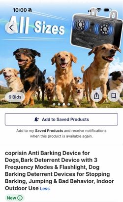 Coprisin Anti Barking Device for Dogs
