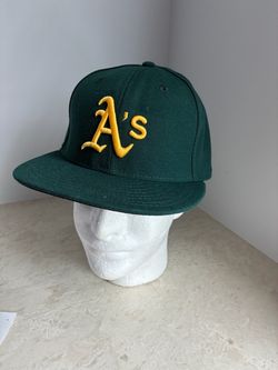 Oakland A’s New Era On Field Baseball Cap, 59Fifty, size 7 1/2