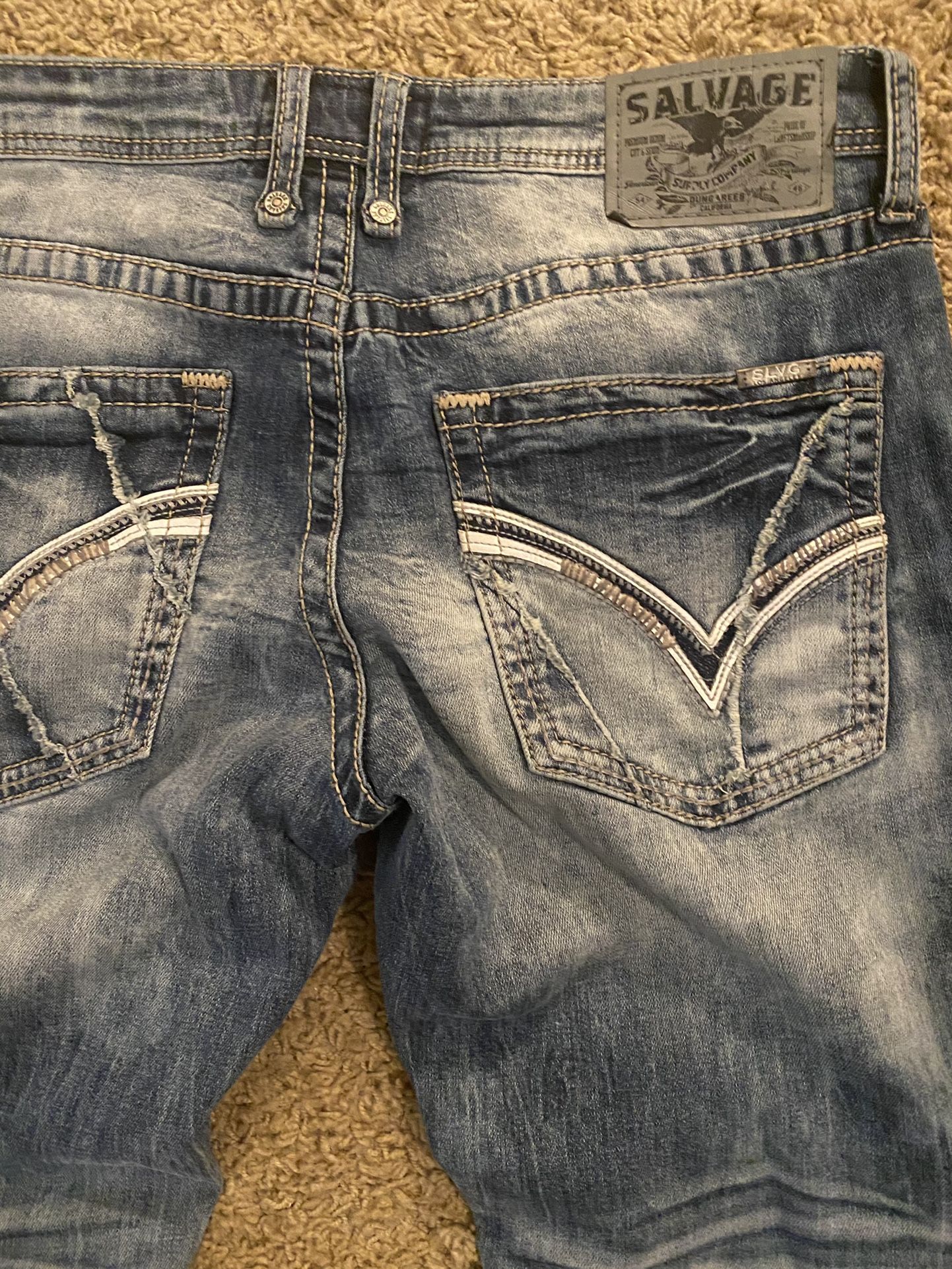 Mens Salvage jeans from The Buckle Size 34 Waist