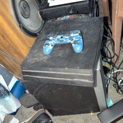 Ps4 Pro With Controller