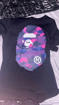 bape purple Ape Head small