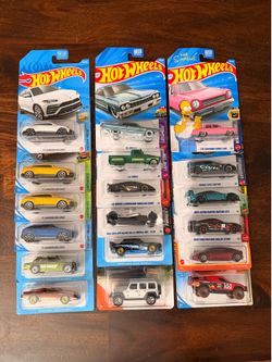 Lot of Hot Wheels