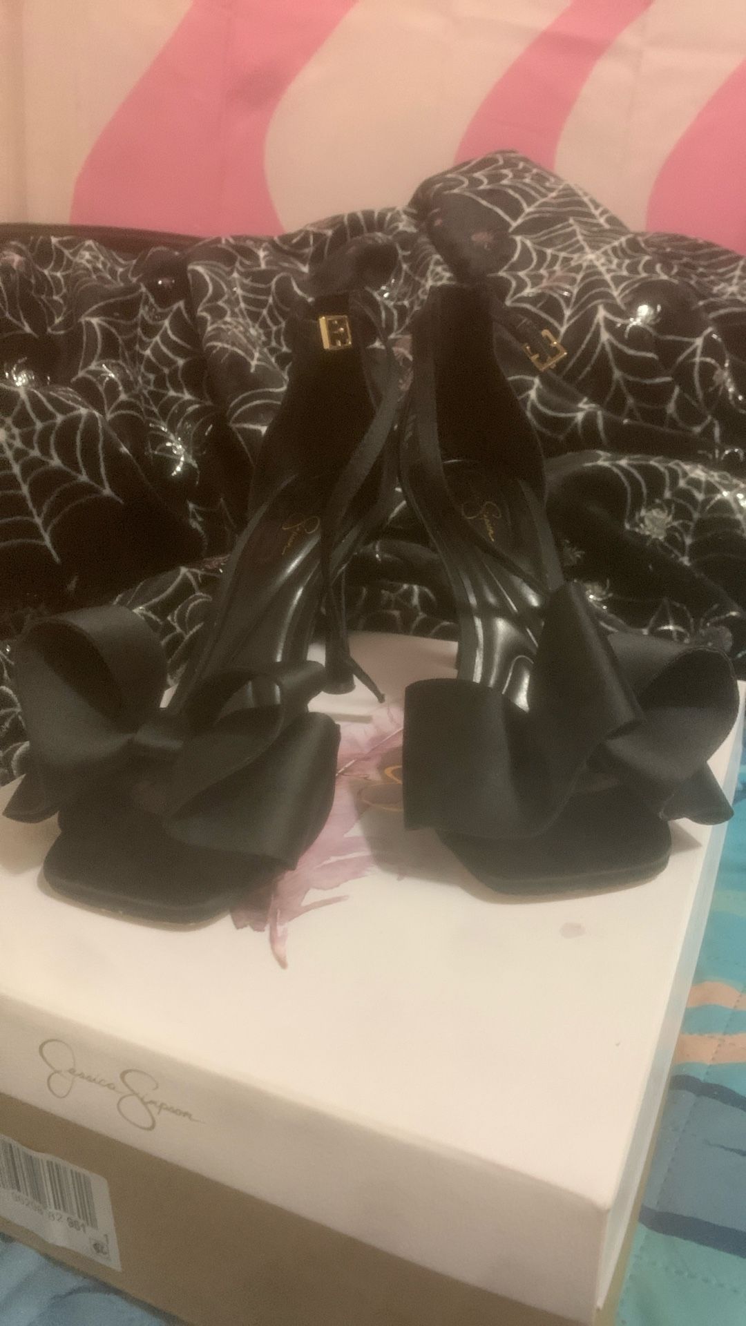 Bow High Heels