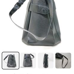 RARE GORGEOUS EPI LV CINCHED TOP LEATHER SHOULDER BAG- SOME WEAR NOTED- BUT STILL STUNNING💞💞💞💞