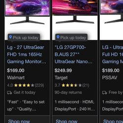 LG Monitors 