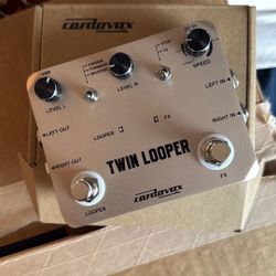 Cordovox Twin Looper Stereo Looper With FX