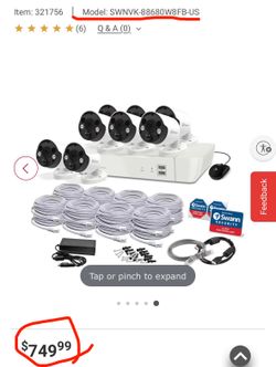 Swann 8 channel 8 cameras security kit 4K BRAND NEW!!!