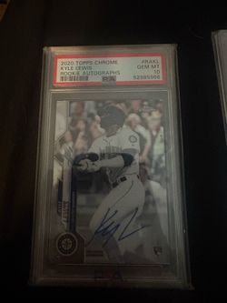 Signed baseball and hockey cards